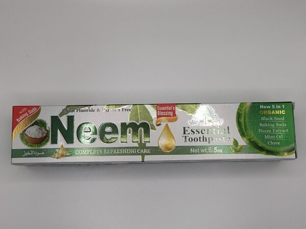 Neem Essential Toothpaste New 5 in 1 non Fluoride & paraben free - Image 5