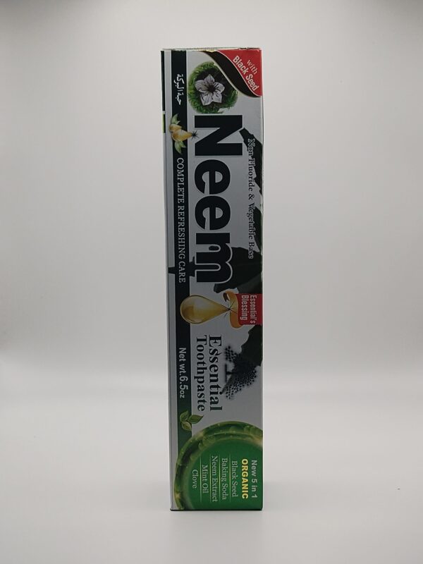 Neem Essential Toothpaste New 5 in 1 non Fluoride & paraben free - Image 2